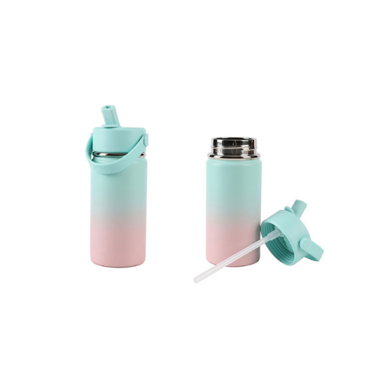 Εικόνα της ΠΑΓΟΥΡΙ i DRINK ID0523 THERM BOTTLE 400ml PINK/AQUA