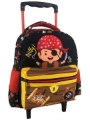Picture of TROLLEY SCHOOL BAG TODDLER MUST PIRATE 3D SOFT WITH 2 POUCHES