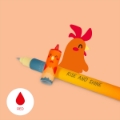 Εικόνα της Σετ 4 στυλο τζελ που σβήνουν Back2School Limited Edition - Farm Sweet Farm Legami