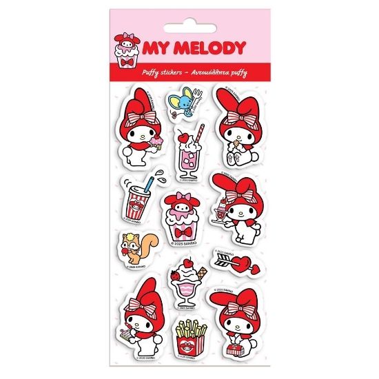 Picture of STICKERS PUFFY 10X22CM MY MELODY