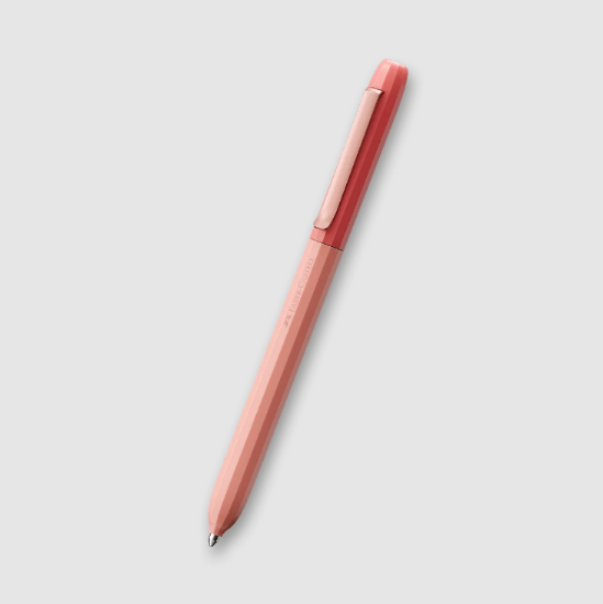 Εικόνα της Στυλό Faber Castell Avori ballpen Inner fire ροζ peach ματ