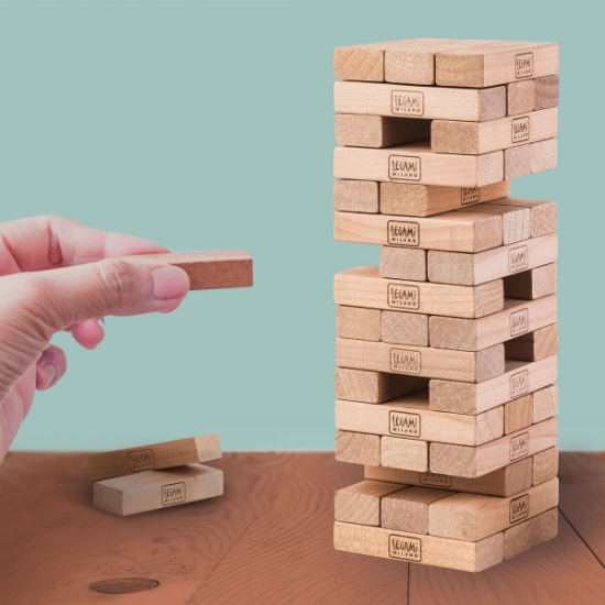 Picture of Wooden Tumbling Tower JENGA Vintage Legami