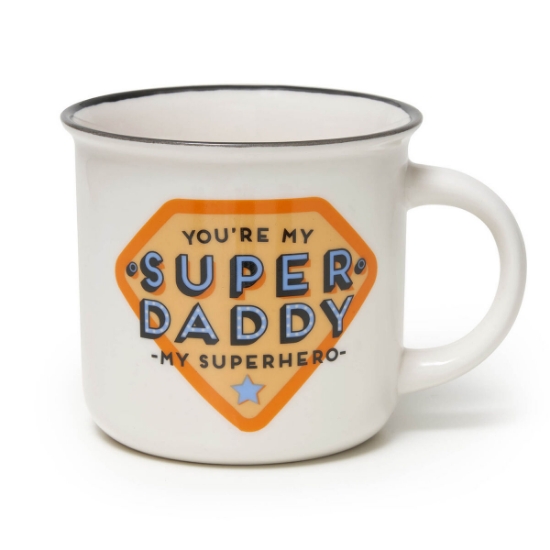 Picture of Porcelain Mug - Super Daddy - Cup-Puccino Legami