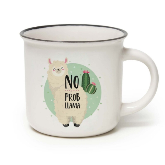 Picture of Porcelain Mug - Llama - Cup-Puccino Legami