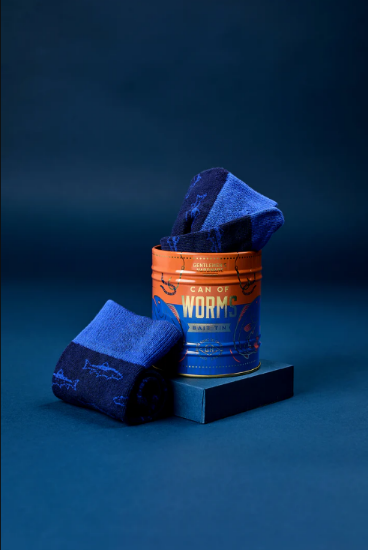 Picture of Socks In A Can - Fishing Gentlemen's Hardware