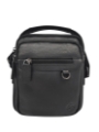 Picture of Leather Shoulder Bag 17x20x5 cm – Daston Black
