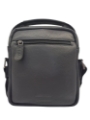 Picture of Leather Shoulder Bag 17x20x5 cm – Daston Black