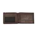 Εικόνα της Πορτοφόλι Δερμάτινο Daston Καφέ