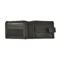 Εικόνα της Πορτοφόλι Δερμάτινο Daston Μαύρο