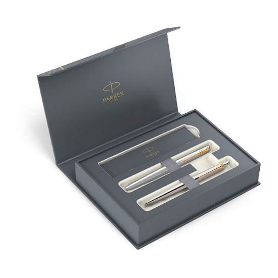 Picture of FOUNTAIN PEN & BALLPEN JOTTER CR DUO STAINLESS STEEL GT