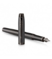 Picture of Pen Parker I.M. Monochrome Titanium Fountain Pen M and Notebook