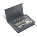 Picture of Parker I.M. Duo Essential Stainless Steel Fountain Pen + Ballpen Pen Set