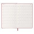 Picture of Moleskine 12M 2026 Weekly Diary Large 13x21 Red Hard Cover