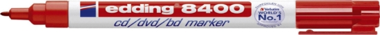 Picture of EDDING 8400 PERMANENT MARKER RED