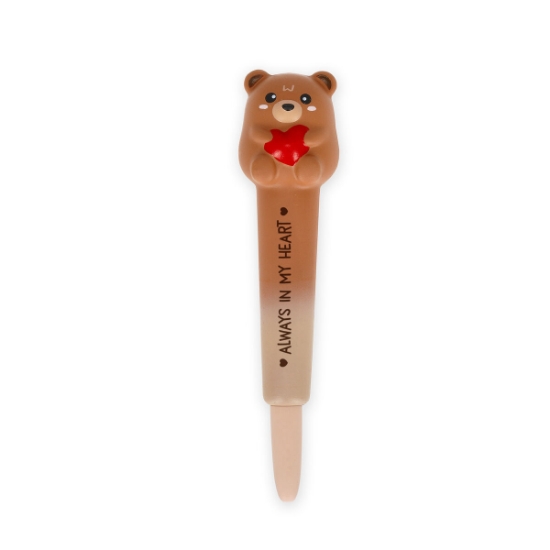 Εικόνα της Στυλό Squishy Gel Pen Always in my heart Teddy Bear Limited edition 2026 - Squeezies Legami