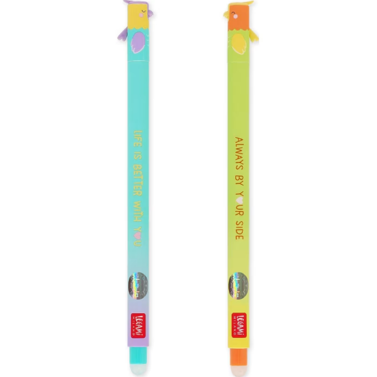 Εικόνα της Σετ 2 στυλο τζελ που σβήνουν Valentine's Limited Edition  2026 - Secret Hts I Love You Legami