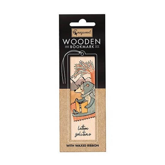 Εικόνα της Σελιδοδείκτης Cozywood Bookmark Ξύλινος READING BEAR