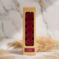 Picture of Handmade Easter Candle Heart Red