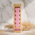 Picture of Handmade Easter Candle Heart Pink