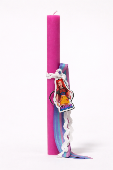 Εικόνα της Λαμπάδα Χειροποίητη Mira Purple Αρωματική