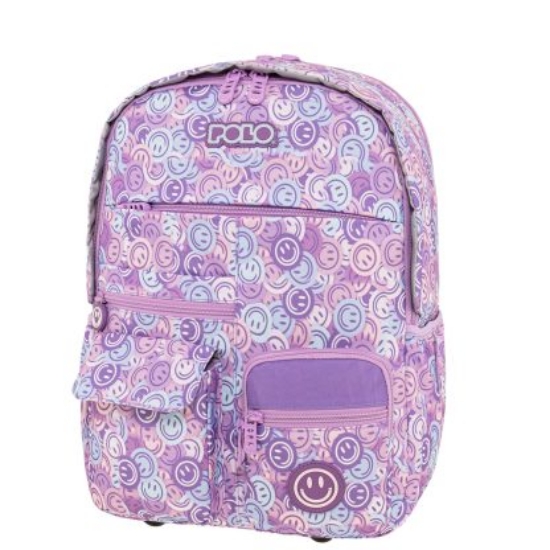 Εικόνα της ΣΑΚΙΔΙΟ ΠΛΑΤΗΣ POLO YOUNGSTER PURPLE FACES 2026 901068-8440