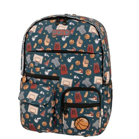 Εικόνα της ΣΑΚΙΔΙΟ ΠΛΑΤΗΣ POLO YOUNGSTER BASKETBALL 2026 901068-8442