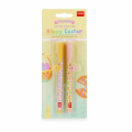Εικόνα της Στυλό Gel Σετ 2 τεμ Hoppy Easter - Lovely Friends Limited Edition Legami