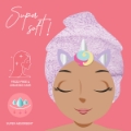 Εικόνα της Πετσέτα Τουρμπάνι Μαλλιών Unicorn - Love My Hair Legami