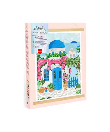 Εικόνα της Σετ ζωγραφικής Petite Diamond - Ζωγραφική με διαμάντια Greek Island La Petite Epicerie