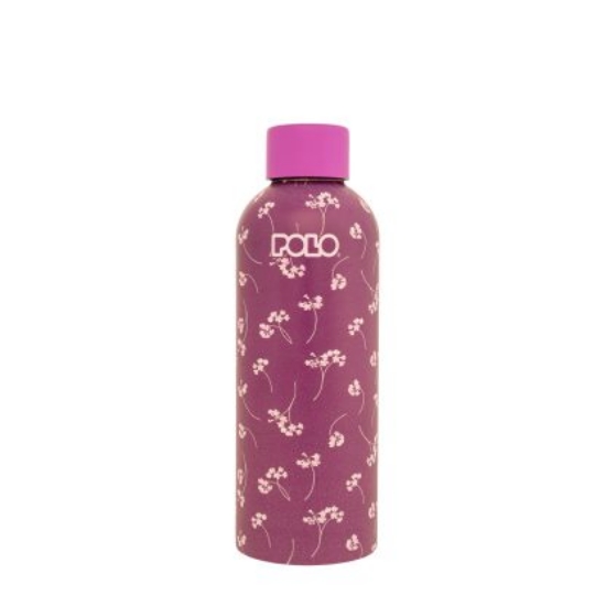 Εικόνα της ΘΕΡΜΟΣ POLO BLOSSOM PURPLE WITH GYPSOPHILA FLOWERS STAINLESS STEEL 500ML 949032-8478