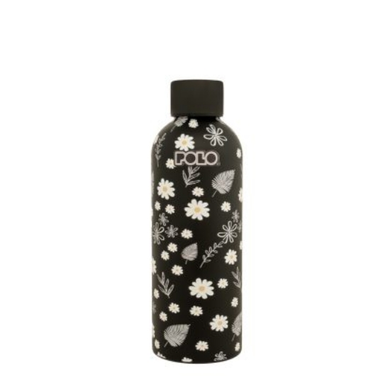 Εικόνα της ΘΕΡΜΟΣ POLO BLOSSOM BLACK WITH DAISIES STAINLESS STEEL 500ML 949032-8476