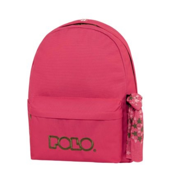 Εικόνα της ΣΑΚΙΔΙΟ POLO ΠΛΑΤΗΣ ΜΟΝΟ ΔΙΧΡΩΜΟ WATERMELON PINK/KHAKI 2026 901135-4465