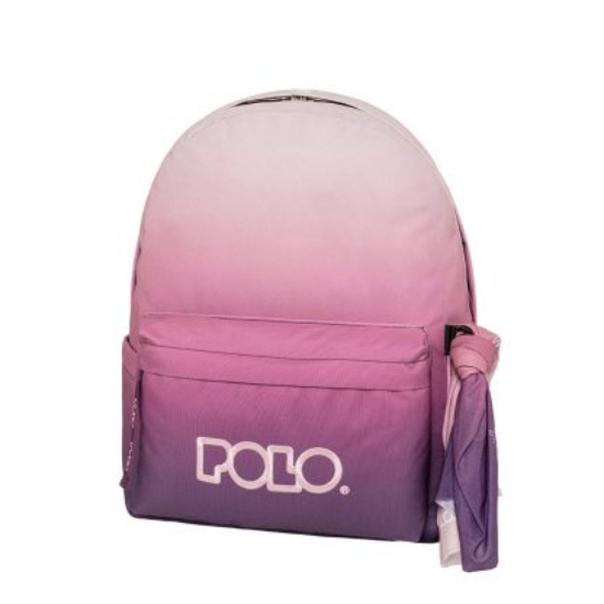 Εικόνα της ΣΑΚΙΔΙΟ POLO ΠΛΑΤΗΣ ΜΟΝΟ GRADIENT PINK/PURPLE 2026 901162-8416