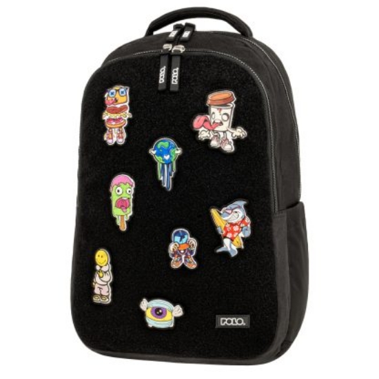 Εικόνα της ΣΑΚΙΔΙΟ ΠΛΑΤΗΣ POLO PATCHES BLACK 2026 901079-2000