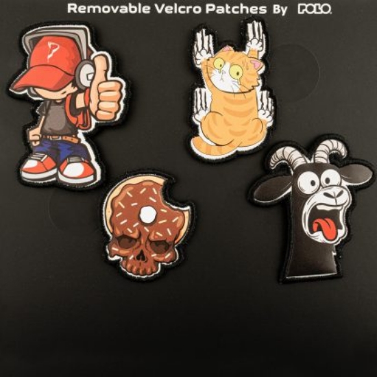 Εικόνα της REMOVABLE VELCRO PATCHES SET POLO 2026 917006-PATCH2