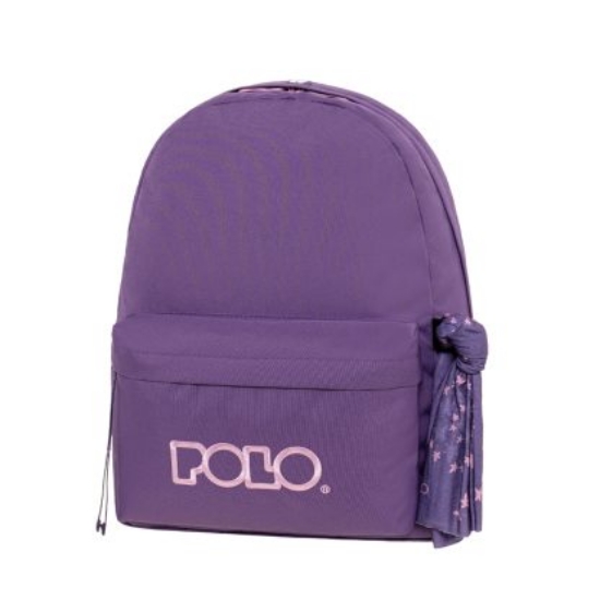 Εικόνα της ΣΑΚΙΔΙΟ POLO ΠΛΑΤΗΣ ΜΟΝΟ ΔΙΧΡΩΜΟ PURPLE/LILAC 2026 901135-4945