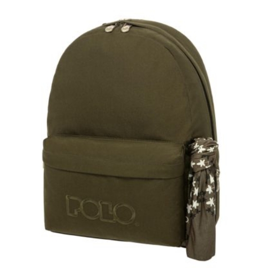 Εικόνα της ΣΑΚΙΔΙΟ POLO ΠΛΑΤΗΣ ΜΟΝΟ OLIVE 2026 901135-6500