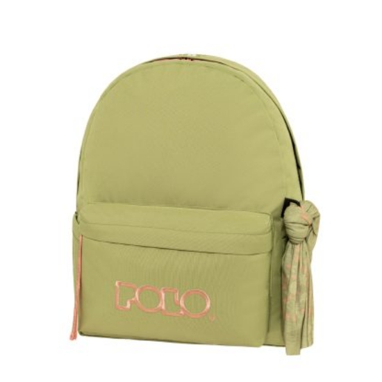 Εικόνα της ΣΑΚΙΔΙΟ POLO ΠΛΑΤΗΣ ΜΟΝΟ ΔΙΧΡΩΜΟ PISTACHIO GREEN/PINK 2026 901135-6139