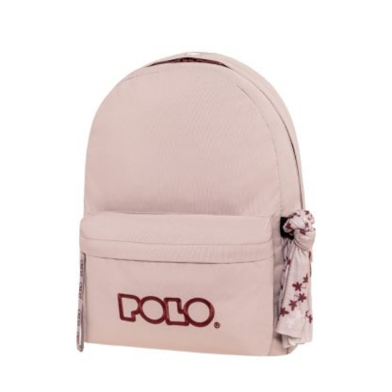 Picture of POLO BACKPACK 1 SEAT TWO COLOR NUDE PINK/BURGUNDY 2026 901135-4532