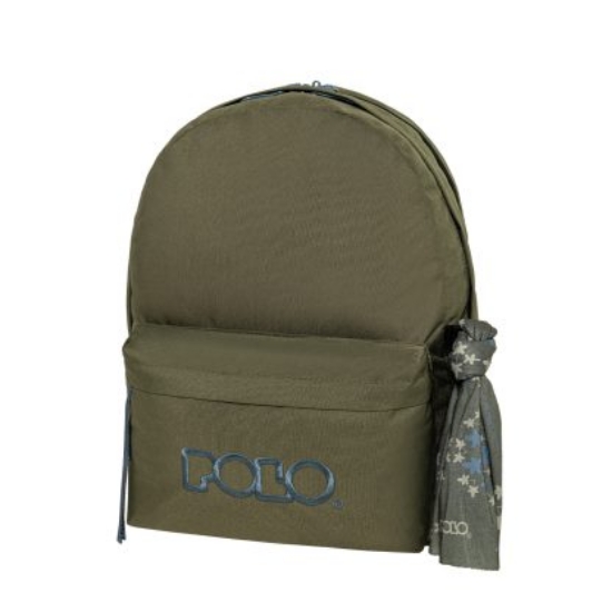 Picture of BACKPACK POLO 2 SEATS TWO COLOR OLIVE/BLUE 2026 901235-6558