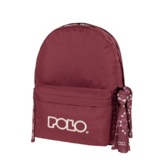 Picture of BACKPACK POLO 2 SEATS TWO COLOR BURGUNDY/SILVER 2026 901235-3324