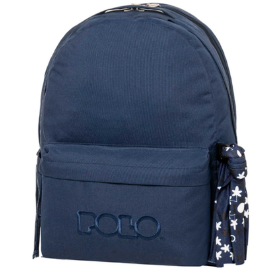 Εικόνα της ΣΑΚΙΔΙΟ POLO ΠΛΑΤΗΣ 2 ΘΕΣΕΩΝ ΜΠΛΕ 2026 901235-5100