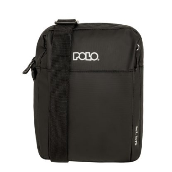 Εικόνα της ΤΣΑΝΤΑΚΙ ΩΜΟΥ POLO DOMINUS 19X26 ΜΑΥΡΟ 907162-2000