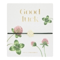 Εικόνα της Βραχιόλι Τετράφυλλο Τριφύλλι GOOD LUCK “Little Companion” Επιχρυσωμένο
