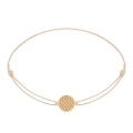 Εικόνα της Βραχιόλι FLOWER OF LIFE “Little Companion” Επιχρυσωμένο