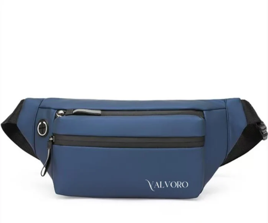 Εικόνα της Τσαντάκι Μέσης 30x13cm Valvoro Μπλε