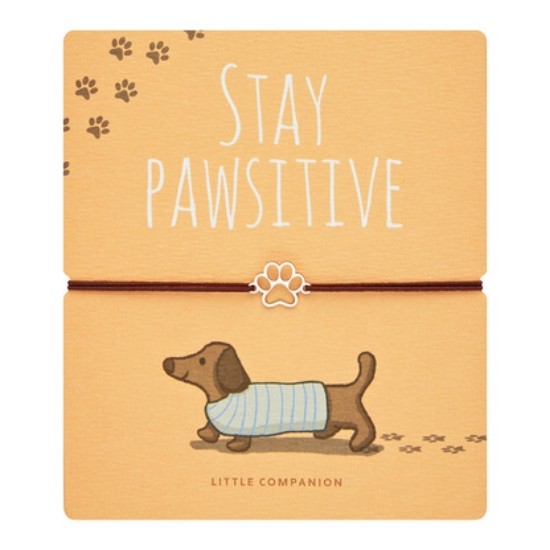 Εικόνα της Βραχιόλι DOG'S PAW “Little Companion” Επιχρυσωμένο