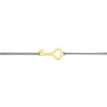 Εικόνα της Βραχιόλι KEY “Little Companion” Επιχρυσωμένο