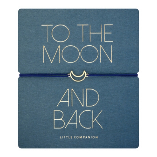 Εικόνα της Βραχιόλι MOON “Little Companion” Επιχρυσωμένο