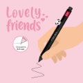 Εικόνα της Στυλό Gel decorative Panda New - Lovely Friends Legami
